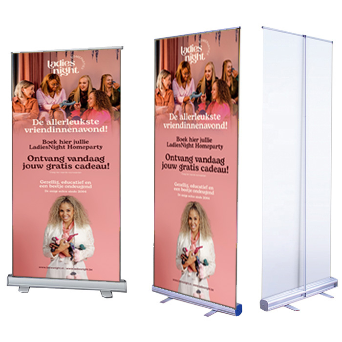 Guangzhou Fabriek Roll Up Banner Goedkope Roll Up Stand Oprollen Display Voor Promotie Roll Up Banner 80X200