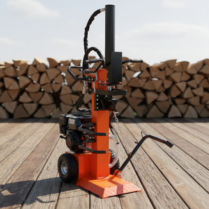 Nouvelle Fendeuse de <span class=keywords><strong>Bois</strong></span> à Essence Robuste de 15 Tonnes, <span class=keywords><strong>Machine</strong></span> à Fendre le <span class=keywords><strong>Bois</strong></span> Verticale avec Roues pour l'Agriculture et la Foresterie, Garantie 1 An - Product Image 3