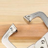 Pince C TEBAK, pince à mâchoires plates multi-usages à serrage rapide, outil de fixation rapide pour le travail du bois destiné aux charpentiers