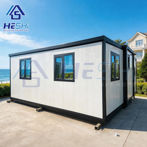 บ้านคอนเทนเนอร์สำเร็จรูปขนาด 40 ฟุต 20 ฟุต แบบขยายได้ สร้างเร็ว 1 2 3 4 5 ห้องนอน พับเก็บได้ ราคาประหยัด บ้านเคลื่อนที่ บ้านพักสำหรับผู้สูงอายุ - Product Image 6