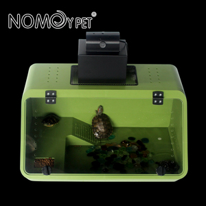 NOMOY PET 하이 퀄리티 거북이 탱크 파충류 경사 케이지 박스 햄스터 케이지 플랫폼없이 파충류 탱크 S-04 - Product Image 5