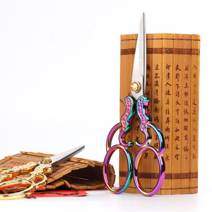 Kéo Kiểu Cổ Điển 5 Inch Kéo Làm Bằng Tay Làm Bằng Thép Không Gỉ Kéo Kiểu Cổ Cho Gia Đình Học Sinh Làm Văn Phòng - Product Image 4