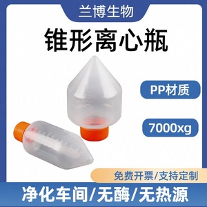 ขวดทรงกรวยแบบอ่อนแรง 250 มล. วัสดุ PP ฝาเกลียวแบบใช้แล้วทิ้ง ปิดผนึกป้องกันการรั่วซึม - Product Image 5