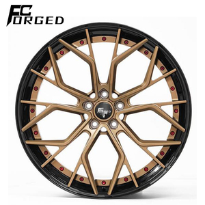 Jantes de voiture en alliage polies à concavité profonde pour passagers, 4, 5, <span class=keywords><strong>6</strong></span>, <span class=keywords><strong>8</strong></span> trous, 5x112, 5x120, 5x114.3, 17, 18, 20, 21, 22, 24, 26 pouces - Product Image 3