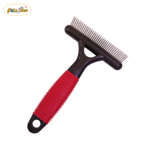 <span class=keywords><strong>Spazzola</strong></span> <span class=keywords><strong>per</strong></span> Toelettatura Animali Domestici, Pettine con Denti in Acciaio Inox <span class=keywords><strong>per</strong></span> Cani e Gatti - Product Image 1