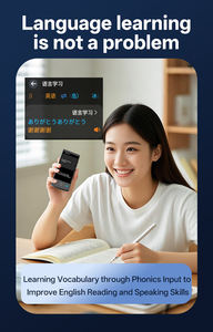 อุปกรณ์แปล Ai แบบพกพา160ภาษาการแปลด้วยเสียงแบบเรียลไทม์สำหรับการแชทออฟไลน์สำหรับการประชุมทางธุรกิจการเดินทาง - Product Image 2