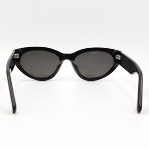 Gafas de Sol de acetato biológico ecológicas de alta calidad para mujer, gafas de sol polarizadas con montura gruesa UV400, gafas de marca - Product Image 3