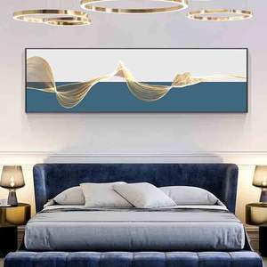 New <strong>Chinese</strong> Style Abstract Decoration Painting Modern Minimalist Living Room Banner Bedroom Bedside Master Room Mural - Product Image 5