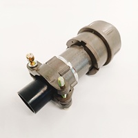Conector Circular 2PM de 10 Pines, Conector MIL Ruso 2PM24J10QB2, Conector de Aviación Resistente a Altas Temperaturas