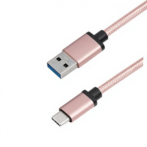 สายเคเบิล Longkay แบบถักไนลอน USB 3.0 ชนิด A ตัวผู้ ไปยัง Type-C รองรับการถ่ายโอนข้อมูล 5Gbps และชาร์จเร็ว 3A ความยาวตามสั่ง (0.2ม.-3ม.) - Product Image 1