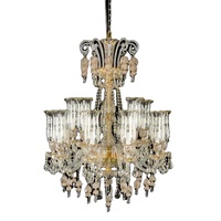Candélabres en cristal Vintage, lustre sur pied, lampe chinoise sur pied, cristal sur batterie, lampe de Table LED européenne