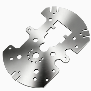 Pièces en tôle découpées au laser sur mesure, disques métalliques, pièces de tôlerie circulaires, composants d'usinage OEM ODM - Product Image 5