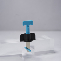 Système de nivellement en plastique PP à clipser, version étendue, ultra-fin, réutilisable, personnalisé, pour carreaux de sol épais