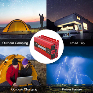 800W Peak 2KW 2000W DC 12V à AC 110V onduleur convertisseur de voiture à onde sinusoïdale modifiée avec prise américaine marque <span class=keywords><strong>Lvyuan</strong></span> - Product Image 6