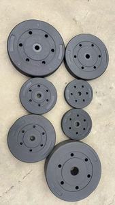 Wholesale <b>Cheap</b> PVC Dumbbell Grip Plate Black 0.5-10kg & Home Use Eco-Friendly - Product Image 2