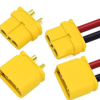 Connecteur mâle-femelle LEMON XT30 XT60 10AWG 12AWG 600V en cuivre étamé 2P pour la charge de batterie de voiture