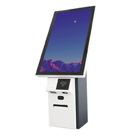 Kioks-pantalla táctil de 21,5 pulgadas para publicidad, pantalla táctil i3 Skylake, pago con NFC