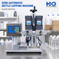 Machine de capsulage semi-automatique électrique de bureau facile à utiliser pour bouteilles de boissons, produits chimiques quotidiens et lait