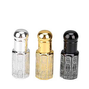 Venta al por Mayor de Botellas de Vidrio Cuadradas de 3/6/12 ml con Tapón de Corona para Perfume Árabe Oud, Gotas para Ojos, Aceite Esencial, Personalizadas con Serigrafía - Product Image 2