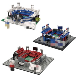 Ensemble de blocs de construction en plastique Elite DIY personnalisés pour trophée de match de football, pour l'affichage des réalisations du <span class=keywords><strong>club</strong></span> - Product Image 1