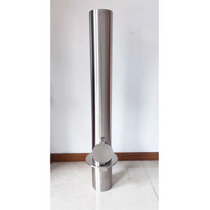 卸売マニュアルポスト取り外し可能な駐車バリアステンレス鋼取り外し可能なボラード - Product Image 4