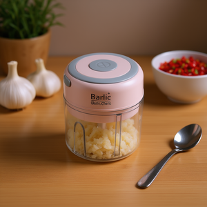 Picadora de Ajo Eléctrica Barlic Mini, 8.45 oz, Recargable, Procesador de Alimentos para Chile y Uso Multifuncional - Product Image 2