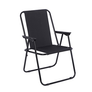 Chaise pliante portable de marque propre GD-Y3005, fauteuil inclinable en métal avec accoudoirs pour la pêche en plein air - Product Image 3