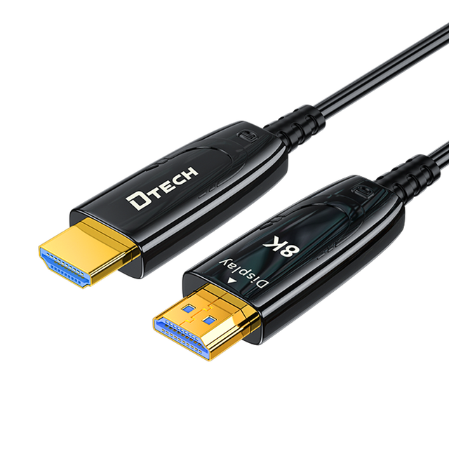 Optical HDMI Fiber Cable 8K 4K 5M 10M 20M 30M 48Gbps 3D HDR 2.1 Version 4.8mm Diameter HDMI Fiber Cable With Ethernet for HD TV