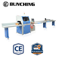 Sierra Circular CNC de Ángulo Horizontal Totalmente Automática, Digital, de Alta Precisión, con Pantalla Táctil, Patentada, para Marcos de Puertas y Ventanas