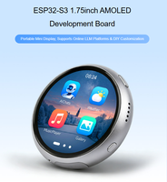 Scheda di Sviluppo AI Chat ESP32-S3 con Display AMOLED Rotondo Touch da 1,75 Pollici, Custodia in Lega di Alluminio, Doppio Microfono Integrato