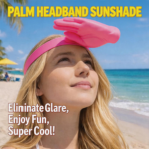 Casquette Pare-Soleil Amusante en Forme de Mains, Nouveauté Imprimée en <span class=keywords><strong>3D</strong></span>, Bandeau Pare-Soleil Mains Libres, Idéale pour l'Extérieur, la Plage, les Festivals, Cadeau Drôle pour Adultes - Product Image 3