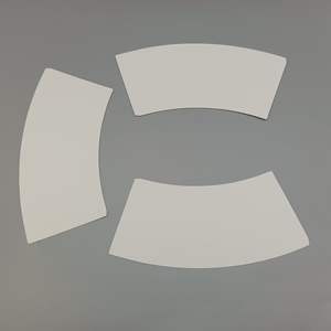 วัสดุทำถ้วยกระดาษเคลือบ PLA สองชั้นแบบใช้แล้วทิ้ง เกรดอาหาร พร้อมพัดลมรูปถ้วยแบบกำหนดเองได้ - Product Image 4