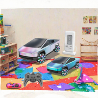 YS TOY Voiture RC électrique rechargeable tout-terrain à prix compétitif, télécommande 9 canaux, échelle 1:12, prête à l'emploi, fonction Suivez-moi