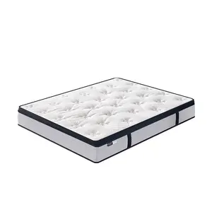 Hotel mattress pocket spring mattresses gel memory foam mattress matelas colchon rolled up matress matelas