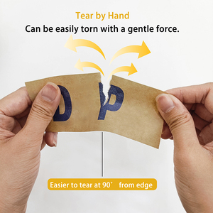 Không thấm nước có thể ghi sinh thái thân thiện biểu tượng tùy chỉnh in tự dính giấy đóng gói Băng Kraft băng để đóng gói - Product Image 5