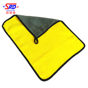 Usine de chine longue peluche sans bord corail polaire séchage de voiture serviette en microfibre avec poids 800Gsm 600Gsm 500Gsm - Product Image 5