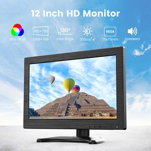 Eyoyo EM116DF จอขนาดเล็ก12นิ้วความละเอียด1366x768 HD หน้าจอขนาดเล็ก75Hz IPS IPS สำหรับ HDMI VGA จอภาพวิดีโอสำหรับคอมพิวเตอร์พีซี - Product Image 3