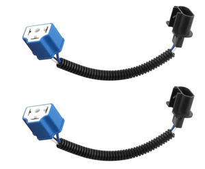 New H13 to H4 Headlight Plug <strong>Adapter</strong> Conversion Connector Harness for <strong>Jeep</strong> Wrangler JK 2007-2017 - Product Image 2