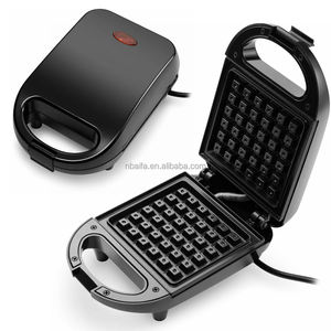 Aifa เครื่องปิ้งขนมปังสำหรับอาหารเช้าถอดออกได้, ใหม่ย่าง Panini ย่างแบบไม่ติดหนึ่งชิ้นเครื่องทำโดนัท6ชิ้น - Product Image 6