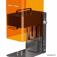 Machine de découpe laser CNC de table M1, 1064nm IR + 455nm Diode, gravure de précision 0,001 mm, 5000 mm/s pour bois/verre/pierre, qualité supérieure