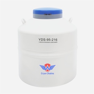 Réservoir en vrac cryogénique haute résistance N2 YDS-47-127 47L conteneur d'azote liquide de qualité alimentaire à col large à vendre - Product Image 2