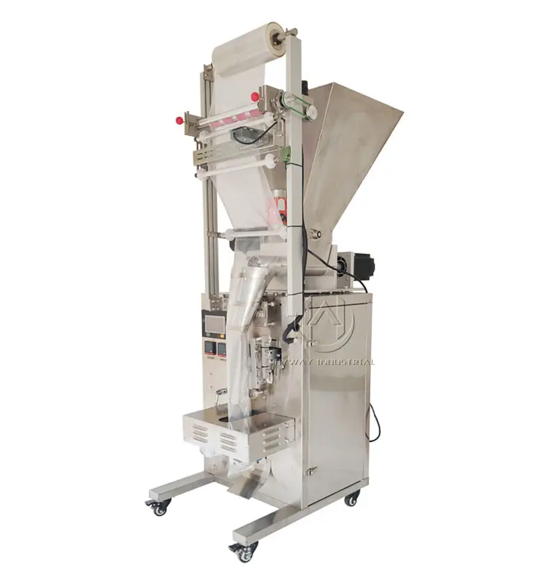 Otomatik CNC 1-2000g PET PP kahve çekirdeği tahıl güç yatay çok fonksiyonlu önceden yapılmış çanta doldurma mühür vida sayısı paketleme makinesi
