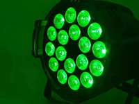 Projecteur LED Par WANRAY RGBWAUV 6-en-1, équipement DJ, lumière noire à détection sonore pour soirées disco