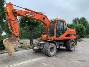 Excavatrice sur pneus Doosan DX150W-9 DH150W-7 de 15 tonnes avec moteur Cummins, d'occasion, à vendre - Product Image 5