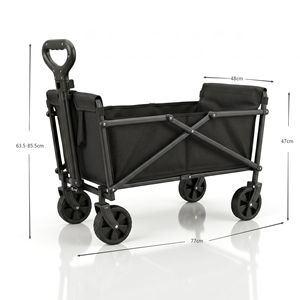 New Outdoor Camping Trailer <b>Foldable</b> Lightweight Compact Trolley Simple Pull Handle Picnic <b>Cart</b> Model RTS Bulk Mixed Order - Product Image 2