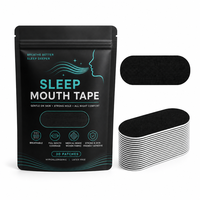 Bande adhésive buccale HLK pour le sommeil, 30 patchs, couverture complète de la bouche, tissu médical tissé, hypoallergénique, sans latex, OEM ODM, logo personnalisé