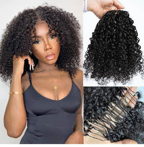 廉价深波浪优质雷米人发钩针编织辫子长波浪轻质耐用无缝拼接适合沙龙和家庭使用 - Product Image 3