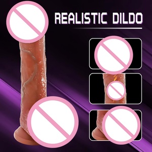 Dildo souple et flexible en silicone <span class=keywords><strong>pour</strong></span> adulte, sensation de peau et reproduction fidèle 1:1, <span class=keywords><strong>pour</strong></span> <span class=keywords><strong>homme</strong></span> et partenaire - Product Image 6