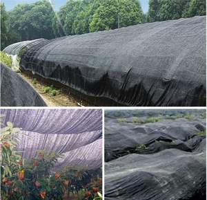 Personnalisation en gros 30% ~ 90% tissu de maille de blocage du soleil filet d'ombrage de maille en plastique noir serre agricole escargot de soleil - Product Image 6
