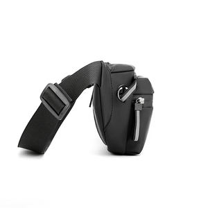 PU防水ウエストポーチ イヤホン穴付 軽量 スポーツ用 ランニングバッグ サイクリング フィットネス用 - Product Image 4